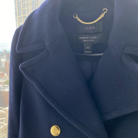 J Crew Majesty Peacoat - Navy - Picture 3 of 4